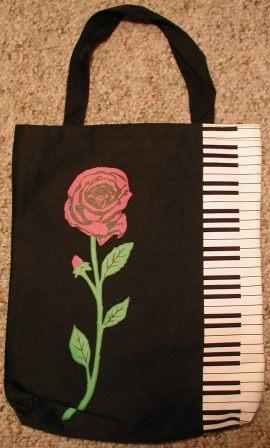 Piano Tote Bag